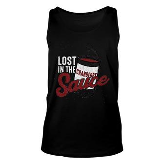 Lost In Cranberry Sauce Unisex Tank Top | Mazezy