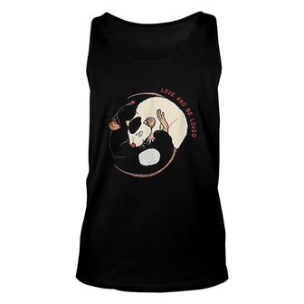 Love And Be Loved Gift Rats Unisex Tank Top | Mazezy