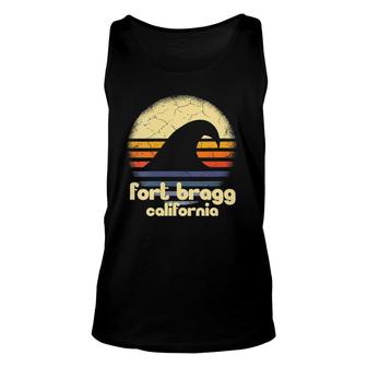 Womens I Love Fort Bragg Beach California Ocean Wave Ca V-Neck Tank Top | Mazezy