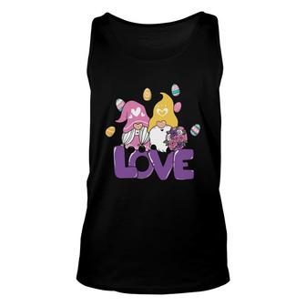 Love Gnomes Easters Day Happy Easter Day Unisex Tank Top - Thegiftio UK