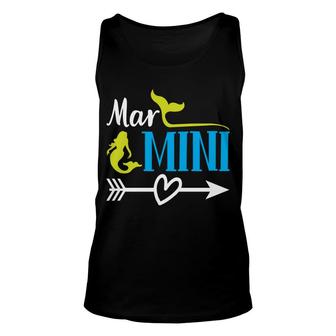 Mar Mini Love Mermaid Matching Family Unisex Tank Top - Thegiftio UK