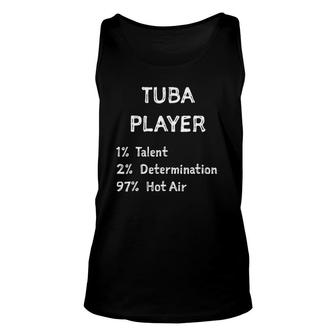 Marching Band Funny Tuba Unisex Tank Top | Mazezy