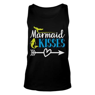Marmaid Kisses Mermaid Matching Family Unisex Tank Top - Thegiftio