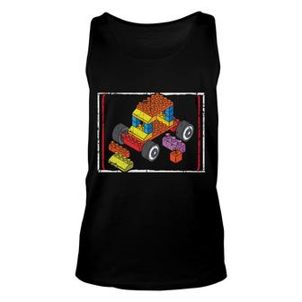 Master Builder For A Eat Sleep Build Lover Unisex Tank Top - Thegiftio