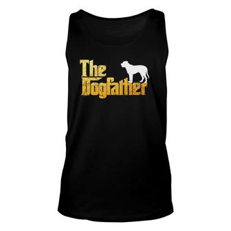 Mastiff Gifts - Mastiff Gift The Dogfather Unisex Tank Top | Mazezy