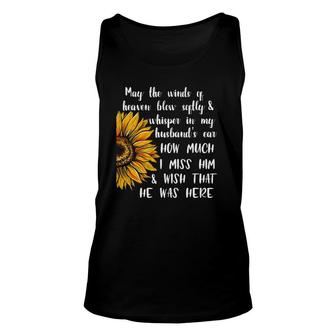 May The Winds Of Heaven For Wife After Death Of Husband Unisex Tank Top | Mazezy