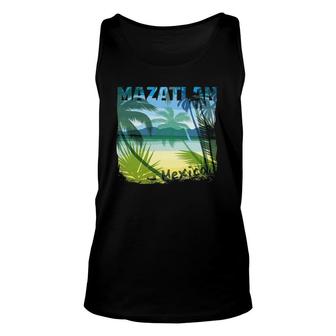 Mazatlan Mexico Beach Summer Matching Family Palms Tree Unisex Tank Top | Mazezy