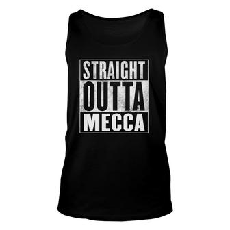 Mecca - Straight Outta Mecca Unisex Tank Top | Mazezy CA