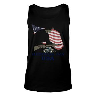 Memorial Day Of Usa Unisex Tank Top | Mazezy