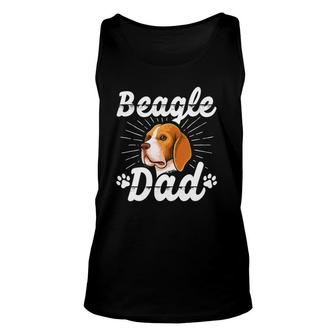Mens Beagle Dad Dog Owner Dog Dad Beagle Unisex Tank Top | Mazezy