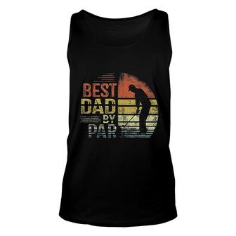 Mens Best Dad By Par Daddy Fathers Day Gifts Golf Lover Golfer Unisex Tank Top - Thegiftio UK