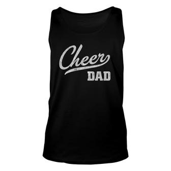Mens Cheerleading Dad Gift Proud Cheer Dad Unisex Tank Top | Mazezy