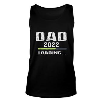Mens Dad To Be Loading Please Wait Promoted To Daddy 2022 Unisex Tank Top - Thegiftio UK