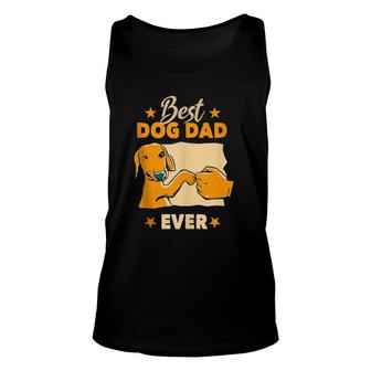 Mens Dogs And Dog Dad - Best Friends Gift Father Men Unisex Tank Top | Mazezy