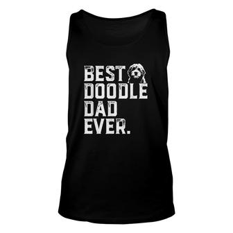 Mens Doodle Dad Golden Doodle Dog Best Doodle Dad Ever Gift Unisex Tank Top - Thegiftio