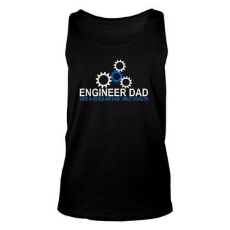 Mens Engineer Dad - Engineering Father Stem Gift For Dads Unisex Tank Top | Mazezy