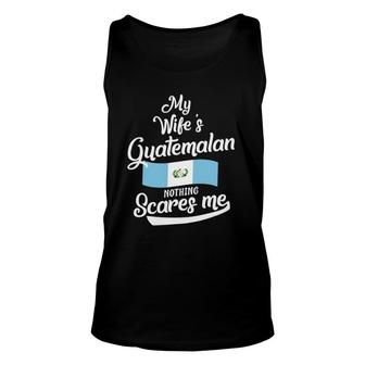 Mens Guatemalan Wife Guatemala Anniversary Wedding Unisex Tank Top | Mazezy UK