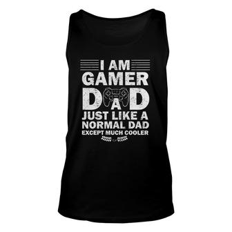 Mens I'm Gamer Dad Funny Gaming Unisex Tank Top | Mazezy