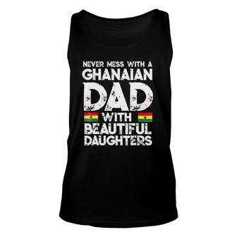 Mens Storecastle Ghanaian Dad Daughters Father's Day Unisex Tank Top | Mazezy