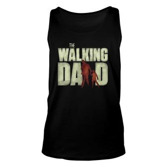Mens The Walking Dad Funny Cool Father's Day Gift Unisex Tank Top | Mazezy