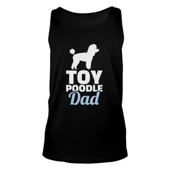 Mens Toy Poodle Dad Gift Unisex Tank Top | Mazezy