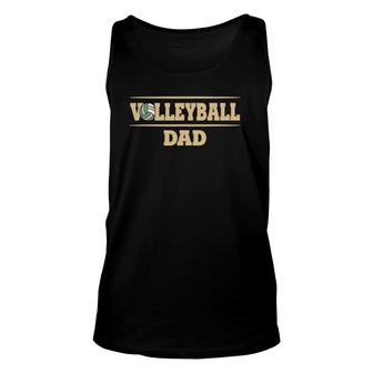 Mens Volleyball Dad Volleyball Training Player Unisex Tank Top | Mazezy