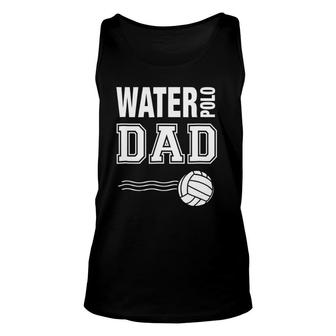 Mens Water Polo Dad Novelty Unisex Tank Top | Mazezy