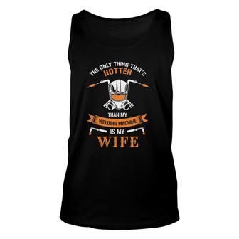 Mens Welder Design For Your Husband Unisex Tank Top | Mazezy