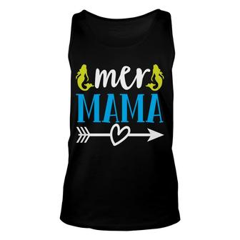Mer Mama Love Mermaid Matching Family Unisex Tank Top - Thegiftio UK