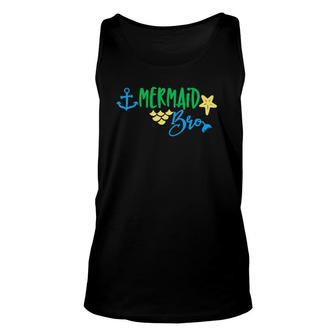 Merbrother Mermaid Family Set Brother Tee Unisex Tank Top | Mazezy