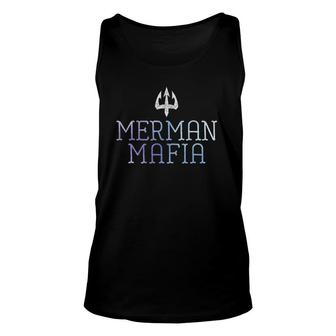 Merman Mafia Party Groomsman Wedding Unisex Tank Top | Mazezy