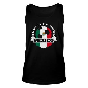 Mexico National Soccer Team Football Fan Unisex Tank Top | Mazezy