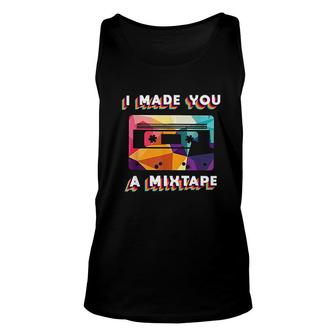 Mixtape 80S 90S Vintage Costume Retro Hip Hop Vintage Unisex Tank Top - Thegiftio UK