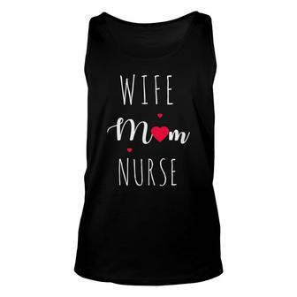 Moma Wife Mom Nurse For Mothers Day Mommy Unisex Tank Top - Thegiftio UK