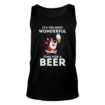 Most Wonderful Tme For A Beer Unisex Tank Top | Mazezy