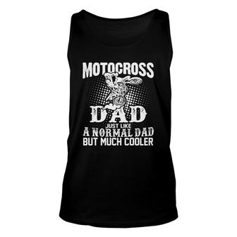 Motocross Dad T Shirt Tshirts Unisex Tank Top - Thegiftio UK