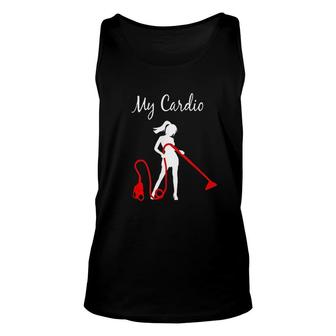 My Cardio Cleaning And Housekeeping Unisex Tank Top | Mazezy