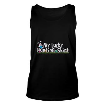 My Lucky Hunting Easter Egg Cute Unisex Tank Top | Mazezy