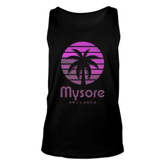 Mysore Sri Lanka Unisex Tank Top | Mazezy