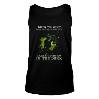 Mythical Dragon When You Can't Look On The Bright Side I Will Sit With You In The Park Tank Top | Mazezy