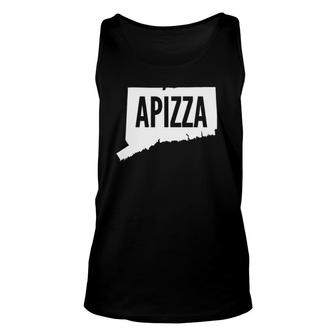 New Haven Style Apizza In Connecticut Unisex Tank Top | Mazezy
