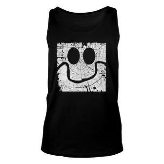 New Orleans Smiley Face City Map Unisex Tank Top | Mazezy