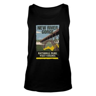 New River Gorge Us National Park Preserve West Virginia Tank Top | Mazezy