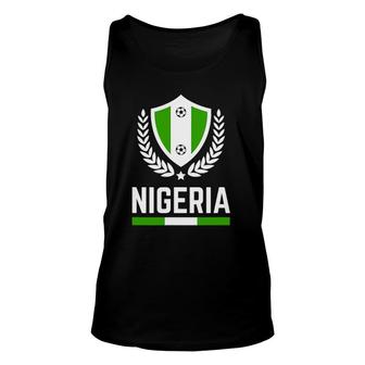 Nigeria Soccer Jersey Nigerian Football Team Fan Unisex Tank Top | Mazezy