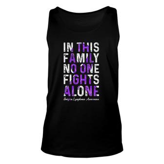 In This No One Fight Alone Hodgkin Lymphoma Awareness Tank Top | Mazezy
