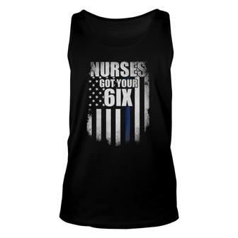 Nurse I Got Your Six - Nurses Got Your 6Ix Unisex Tank Top | Mazezy