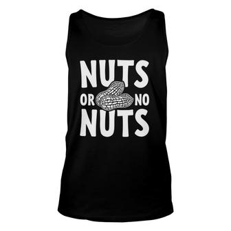 Nuts Or No Nuts Funny Gender Reveal Matching Toddler Unisex Tank Top | Mazezy