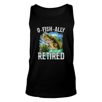 O-fish-ally Retired Unisex Tank Top | Mazezy