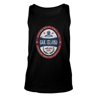 Oak Island Treasure Hunting Retro Unisex Tank Top | Mazezy
