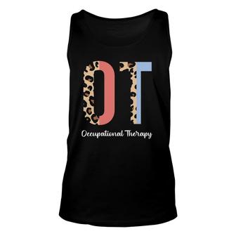 Occupational Therapy Pediatric Therapist Ot Month Cute Unisex Tank Top | Mazezy